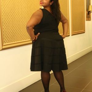 Vintage Dresses - LBT Little v-back black dress Vintage Dresses - LBT Little v-back black dress